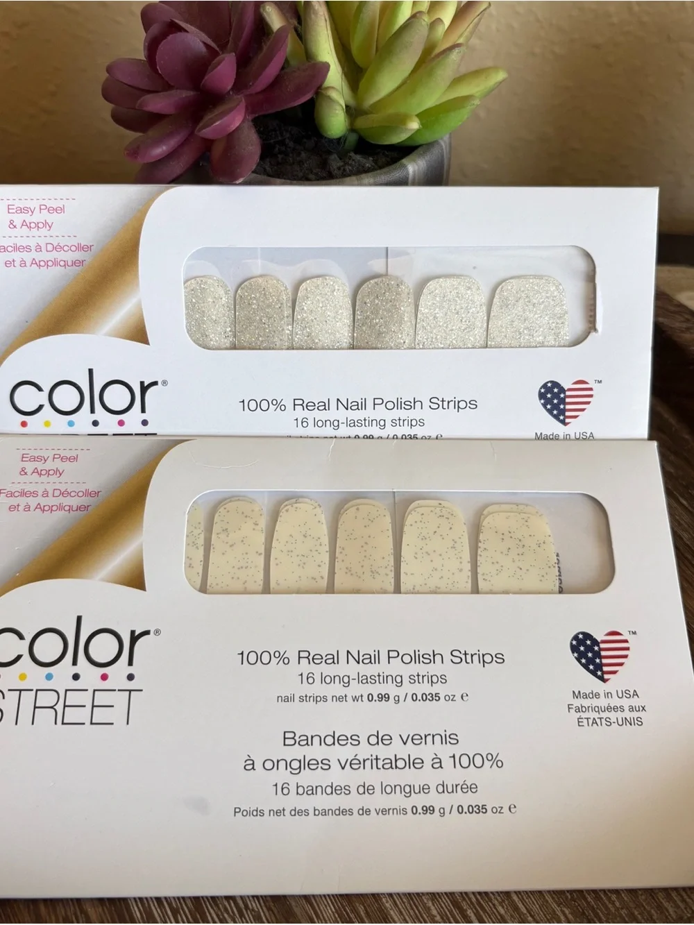 Color Street Nail Polish Strips Bundle / Home Sleet Home & Grim Gleamer